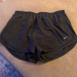 Nike black athletic shorts